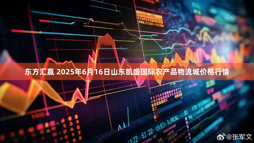 东方汇赢 2025年6月16日山东凯盛国际农产品物流城价格行情