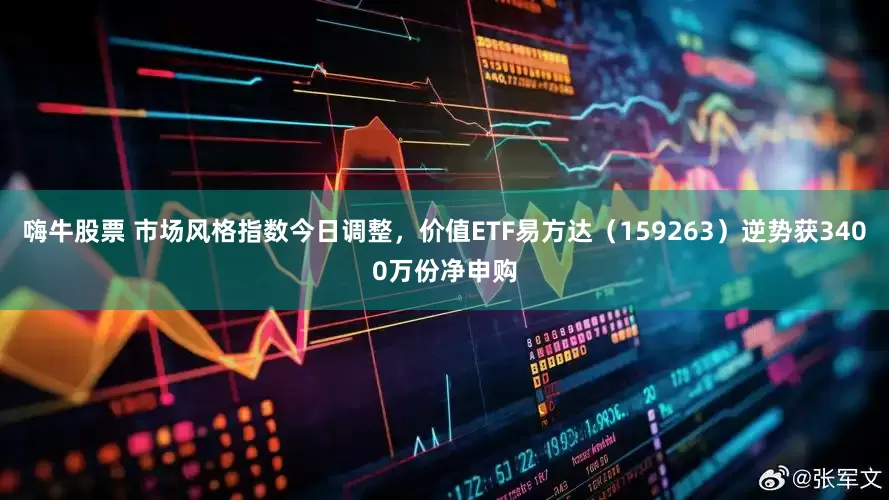 嗨牛股票 市场风格指数今日调整，价值ETF易方达（159263）逆势获3400万份净申购